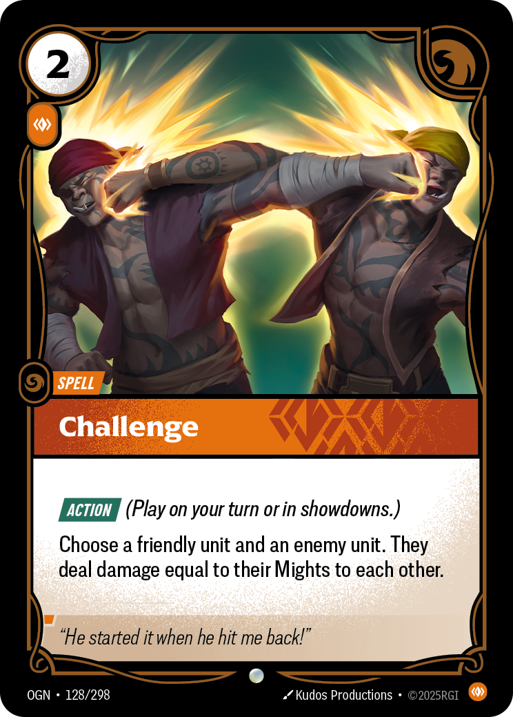 Challenge - OGN 128/298 Chinese Version