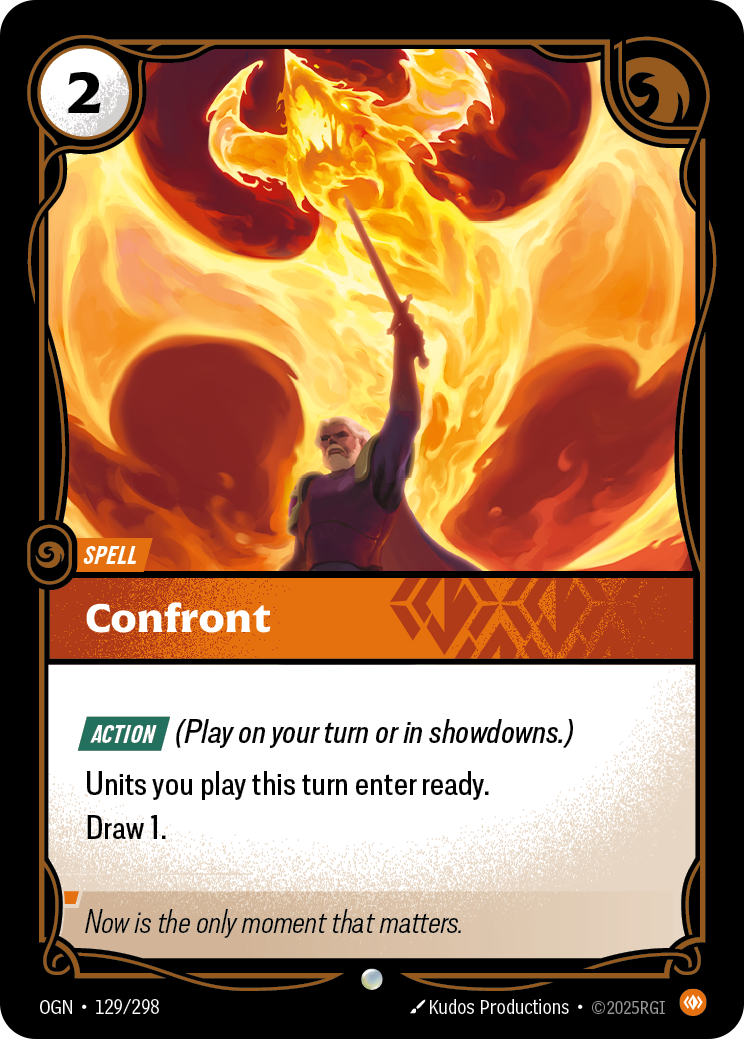 Confront - OGN 129/298 Chinese Version