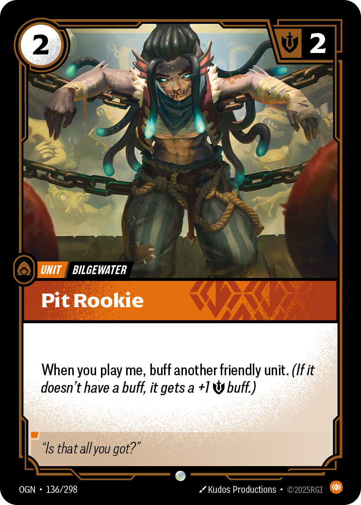 Pit Rookie - OGN 136/298 Chinese Version