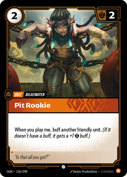 Pit Rookie - OGN 136/298 Chinese Version