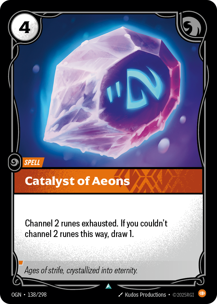 Catalyst of Aeons - OGN 138/298 Chinese Version