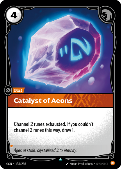 Catalyst of Aeons - OGN 138/298 Chinese Version