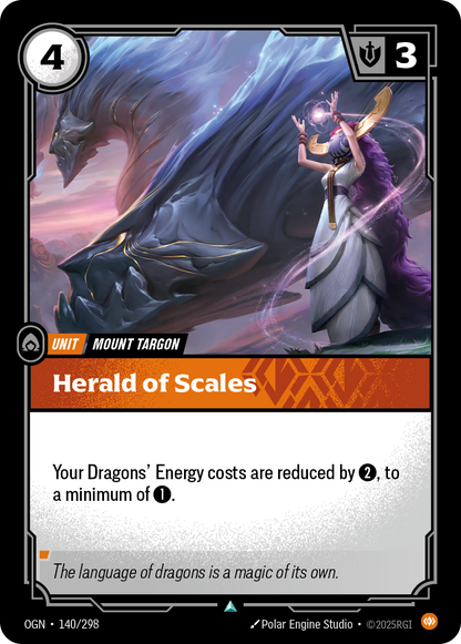 Herald of Scales - OGN 140/298 Chinese Version
