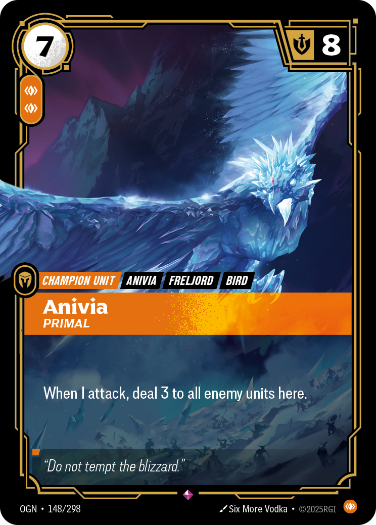 Anivia - OGN 148/298 Chinese Version