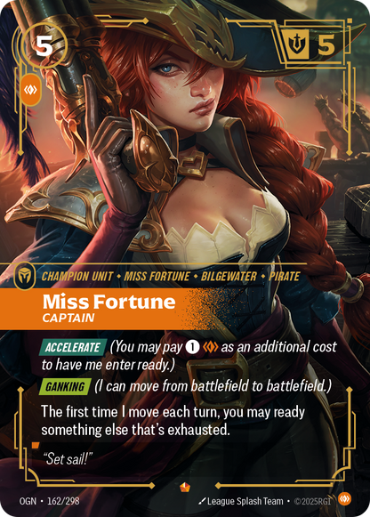 Miss Fortune - OGN 162/298 Chinese Version