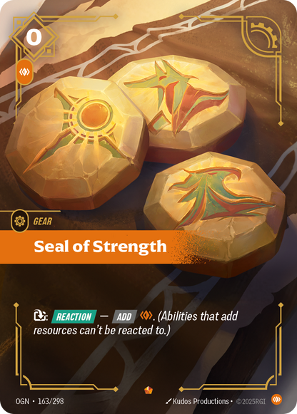 Seal of Strength - OGN 163/298 Chinese Version