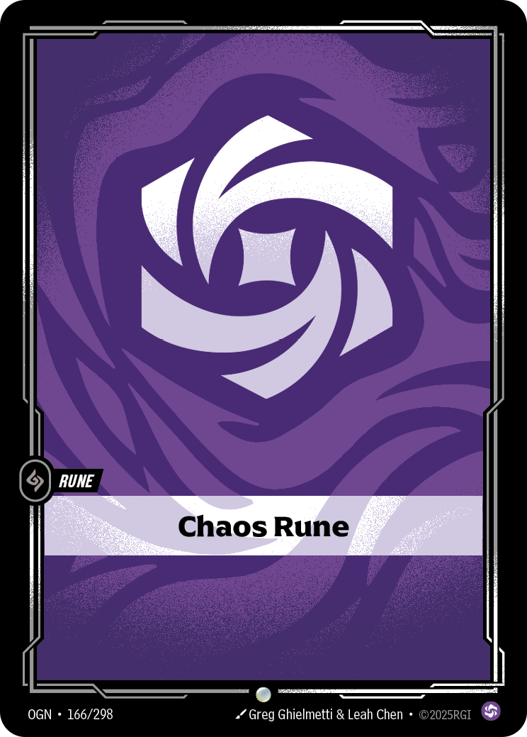 Chaos Rune - OGN 166/298 Chinese Version