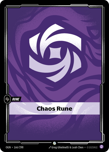 Chaos Rune - OGN 166/298 Chinese Version