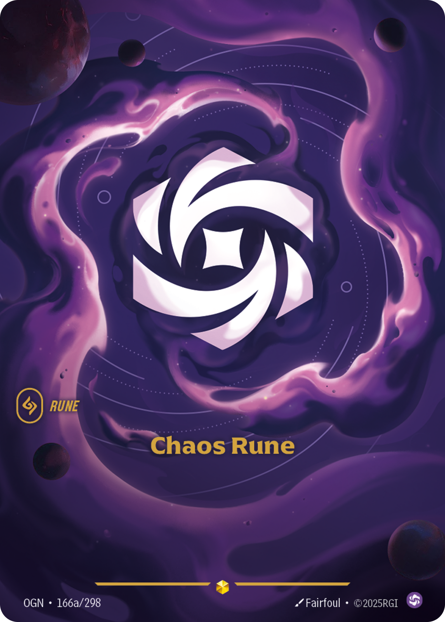 Chaos Rune - OGN 166a/298 Chinese Version
