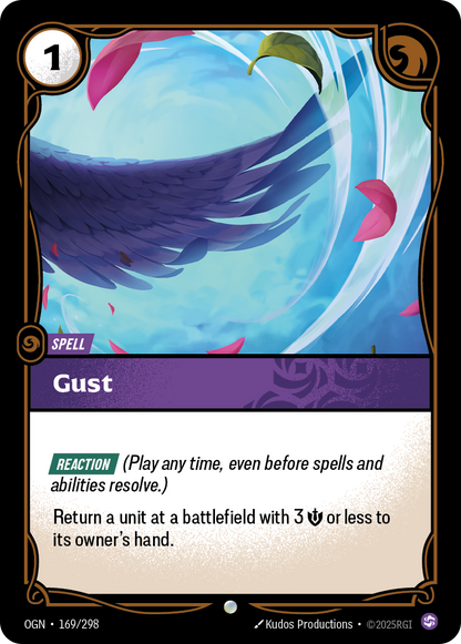 Gust - OGN 169/298 Chinese Version
