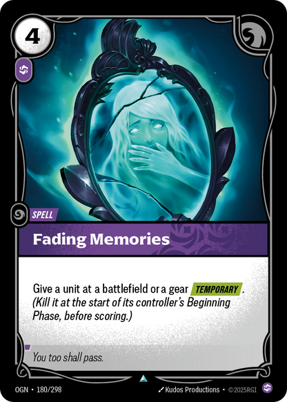 Fading Memories - OGN 180/298 Chinese Version