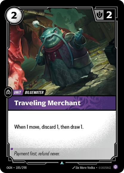 Traveling Merchant - OGN 185/298 Chinese Version