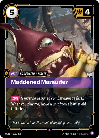 Maddened Marauder - OGN 191/298 Chinese Version