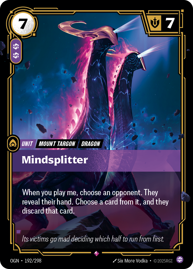 Mindsplitter - OGN 192/298 Chinese Version