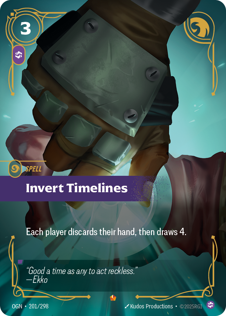 Invert Timelines - OGN 201/298 Chinese Version