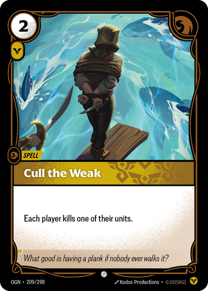 Cull the Weak - OGN 209/298 Chinese Version
