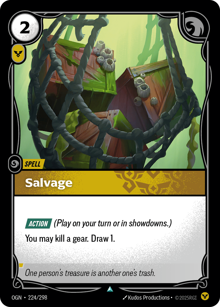 Salvage - OGN 224/298 Chinese Version