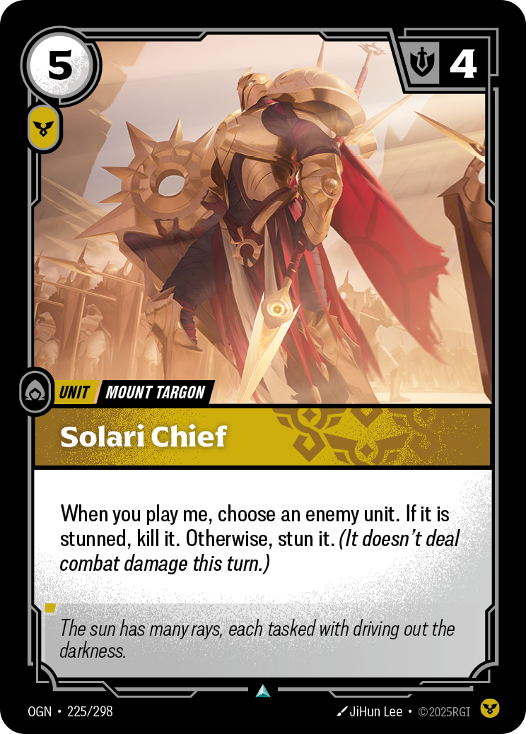 Solari Chief - OGN 225/298 Chinese Version