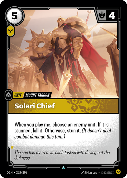Solari Chief - OGN 225/298 Chinese Version