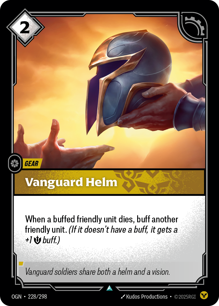 Vanguard Helm - OGN 228/298 Chinese Version