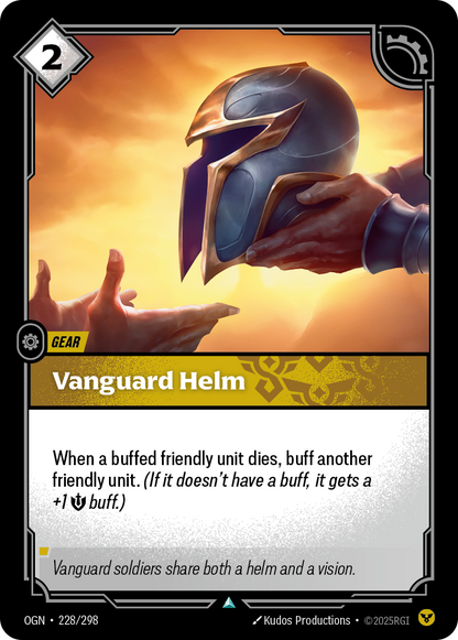 Vanguard Helm - OGN 228/298 Chinese Version