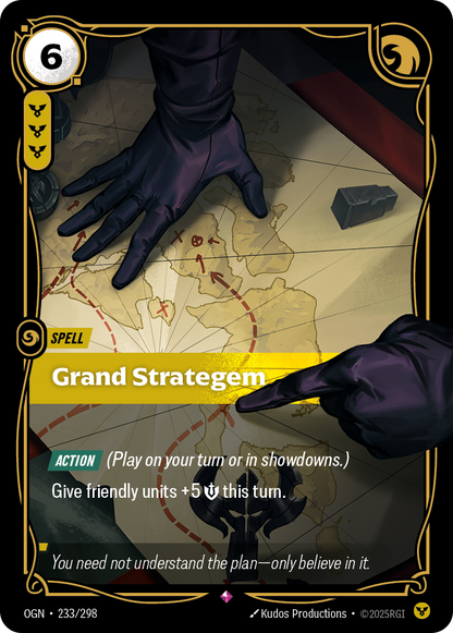 Grand Strategem - OGN 233/298 Chinese Version