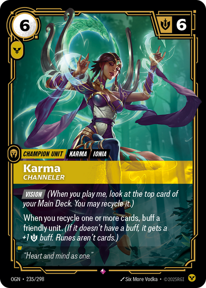 Karma (Channeler) - OGN 235/298 Chinese Version