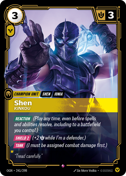 Shen (Kinkou) - OGN 241/298 Chinese Version