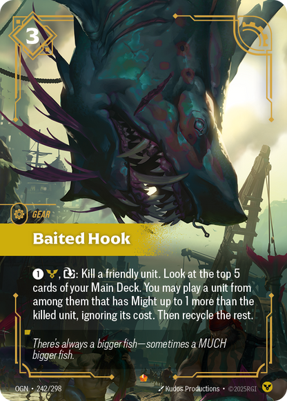 Baited Hook - OGN 242/298 Chinese Version