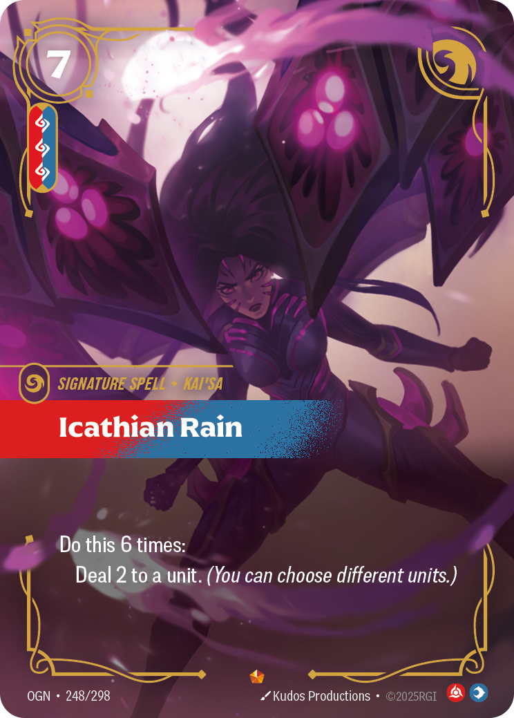 Icathian Rain - OGN 248/298 Chinese Version