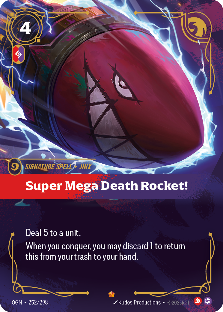 Super Mega Death Rocket! - OGN 252/298 Chinese Version