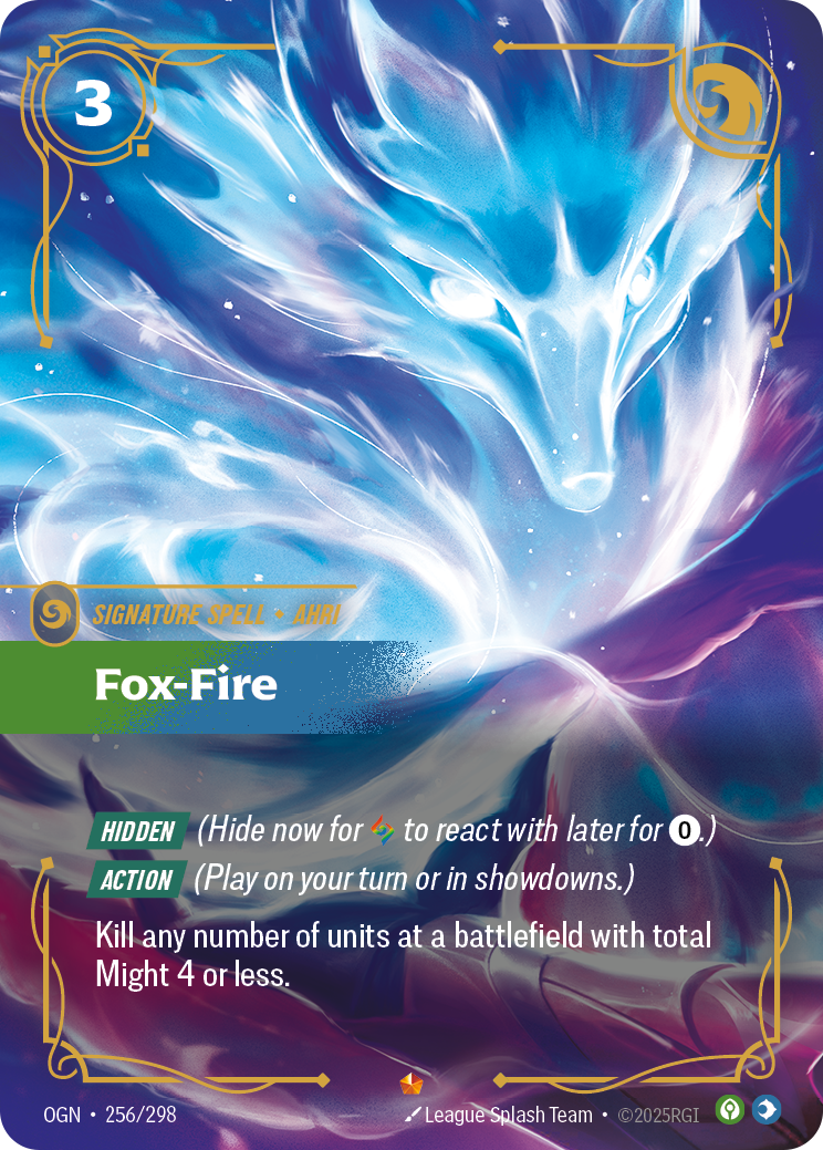 Fox-Fire - OGN 256/298 Chinese Version