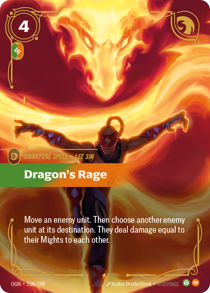 Dragon's Rage - OGN 258/298 Chinese Version