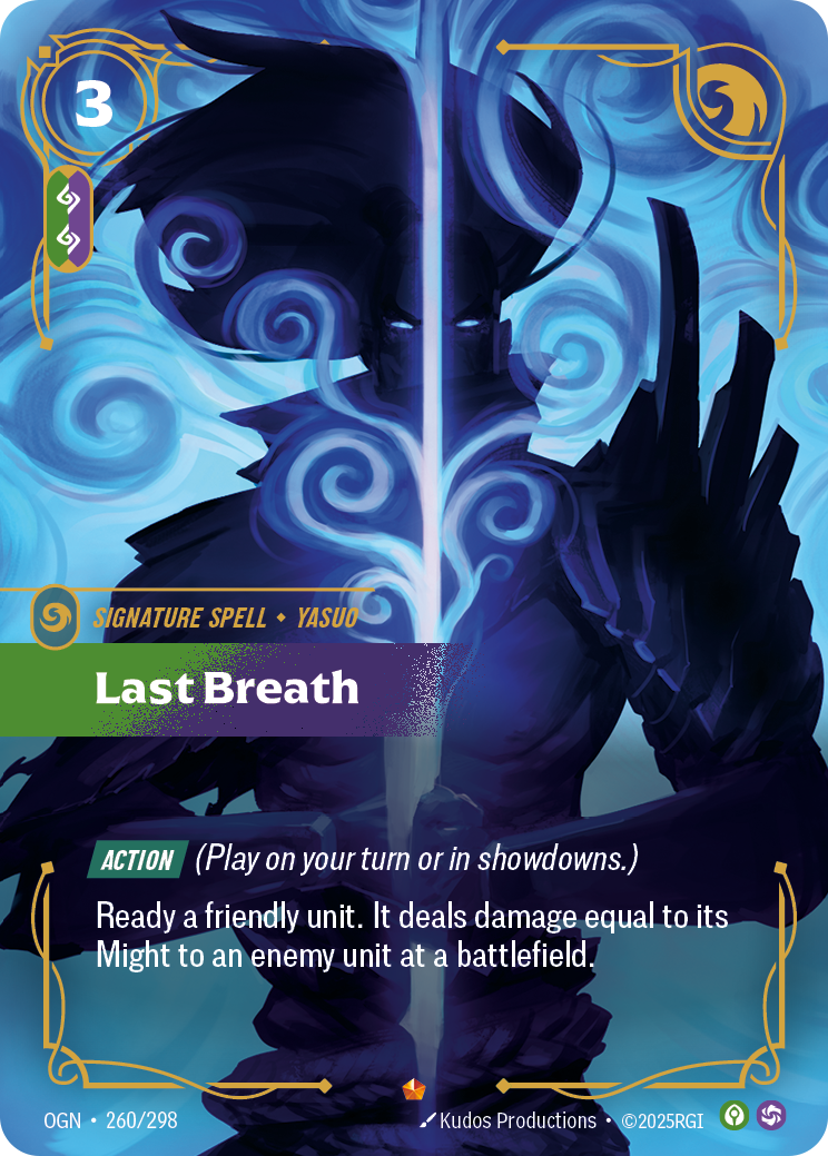 Last Breath - OGN 260/298 Chinese Version