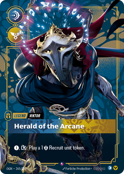 Viktor - Herald of the Arcane - OGN 265/298 Chinese Version