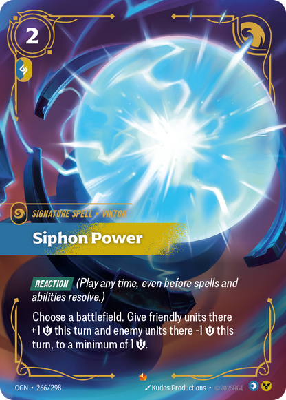 Siphon Power - OGN 266/298 Chinese Version