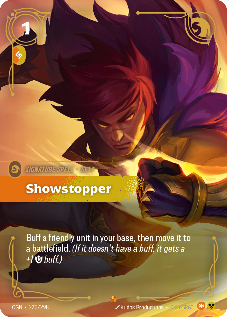 Showstopper - OGN 270/298 Chinese Version