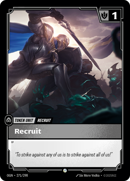 Recruit - OGN 271/298 Chinese Version