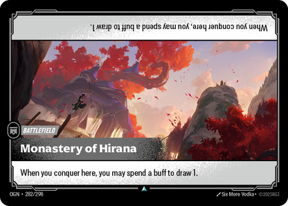 Monastery of Hirana - OGN 282/298 Chinese Version