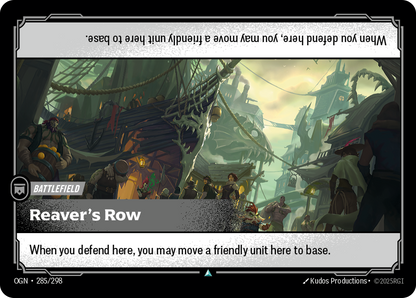 Reaver's Row - OGN 285/298 Chinese Version
