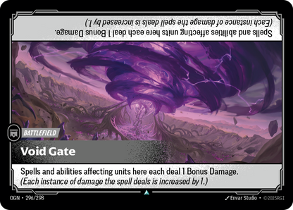 Void Gate - OGN 296/298 Chinese Version