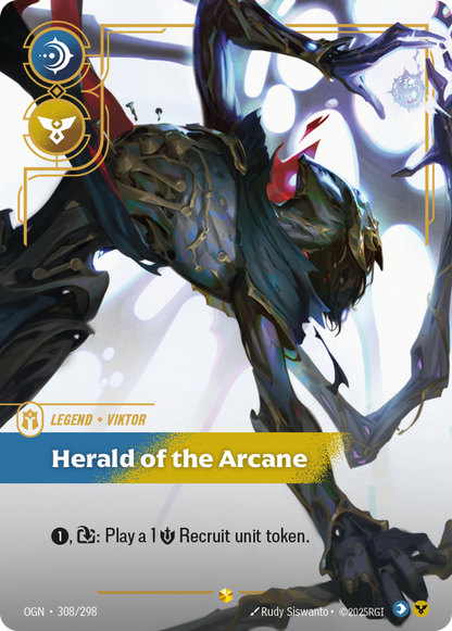 Viktor - Herald of the Arcane - OGN 308/298 Chinese Version