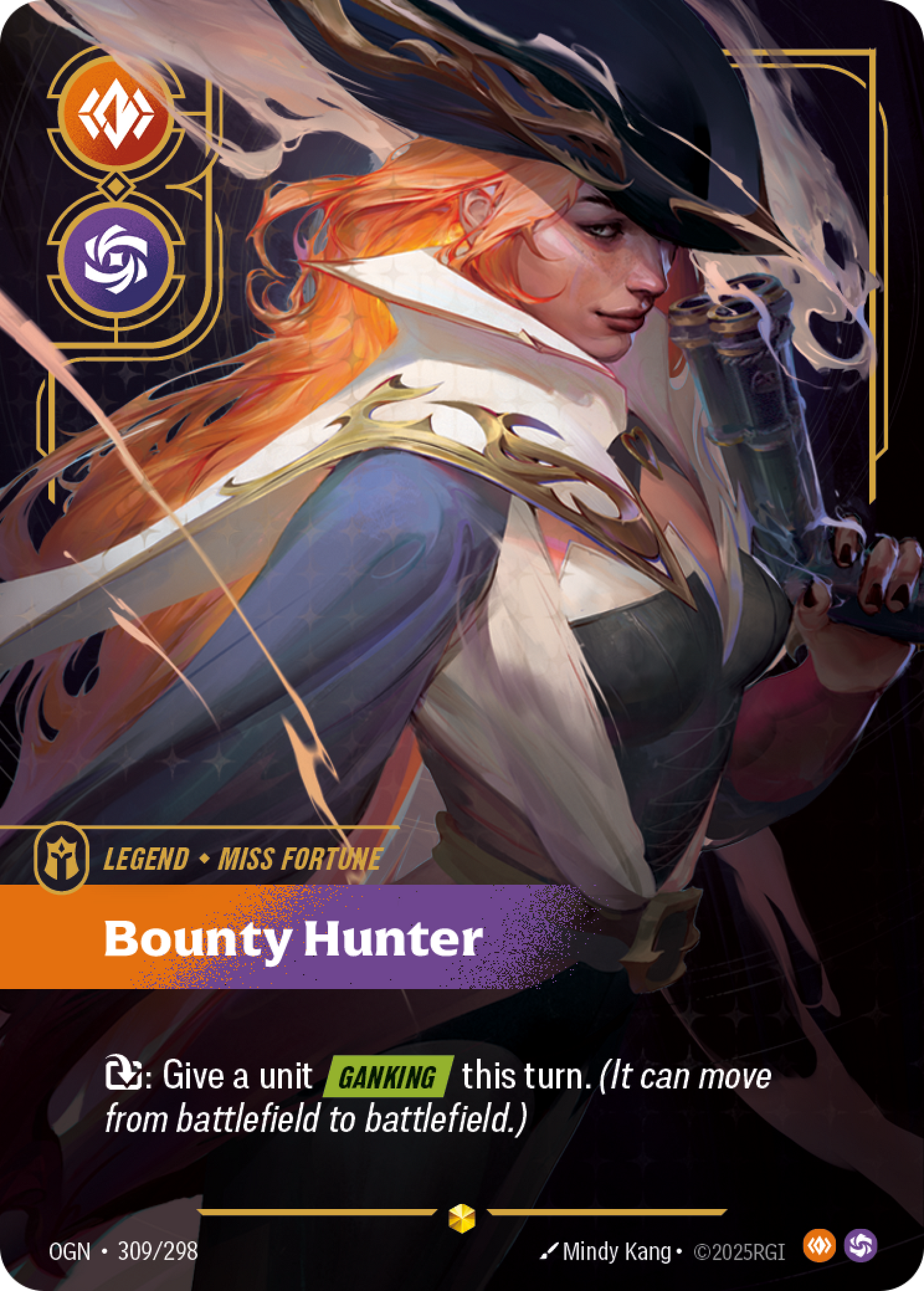 Miss Fortune - Bounty Hunter - OGN 309/298 Chinese Version