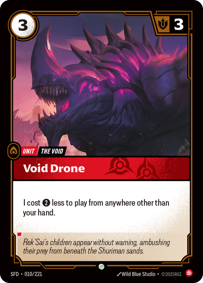 Void Drone - SFD 010/221 Chinese Version