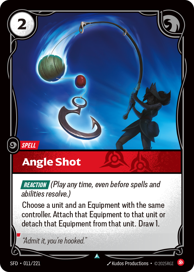 Angle Shot - SFD 011/221 Chinese Version