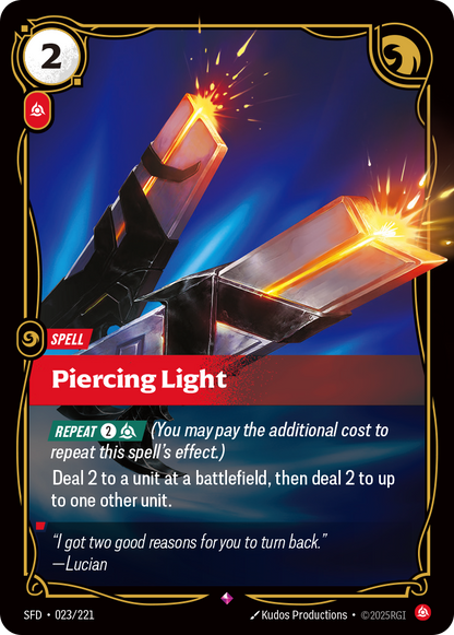 Piercing Light - SFD 023/221 Chinese Version