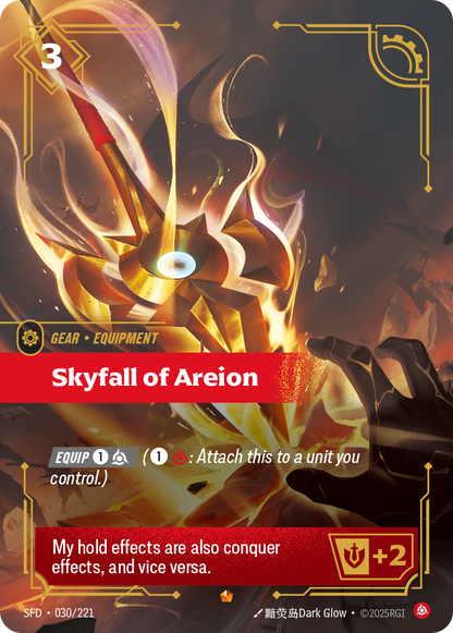 Skyfall of Areion - SFD 030/221 Chinese Version
