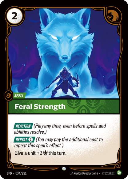 Feral Strength - SFD 034/221 Chinese Version