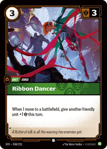 Ribbon Dancer - SFD 038/221 Chinese Version