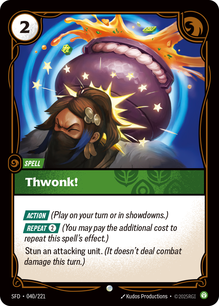 Thwonk! - SFD 040/221 Chinese Version